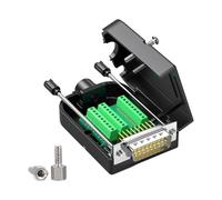 Module de bornier sans soudure DB26, connecteur Sub D à 26 broches avec écrou à boulon et tournevis