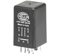 Hella Appareil de commande 4RV 008 188-491 – 12 V, 9 pôles, incandescence résiduelle, 4 cylindres