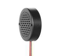 Module de bricolage vocal de démarrage de voiture - Rappel vocal de passager à déclenchement à 4 boutons pour bus et taxi | Klaxon d'alarme de haut-parleur MP3 personnalisable avec sirène inversée | M