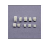 Module de broche en plastique 0.5M 0.5, petit alésage d'engrenage 2MM 1.95MM 2A 8/9/10/11/12/13/14/15/16/18/20 dents, pignon de réduction d'éperon, 20 pièces(0.5M20T2A)
