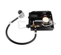 Module de brûleur de terrasse 47 000 BTU - Kit régulateur de rechange anti-basculement - Sécurité pour tube de verre latéral, gaz - Montage au sol extérieur - Salon et jardin (D)