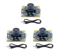 Module de caméra 100 degrés 3 pièces 1MP OV9732 1280x720 USB pilote gratuit mise au point manuelle avec câble de 0,5 mètre