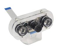 Module de caméra 5 MP pour Rasp Pi 4b/3b+/3b/2b, caméra Infd Vis 1080p avec boîtier H