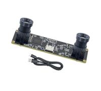 Module de caméra binoculaire stéréo avec, 36 degrees 8 mm, 36 degrees 8 mm | Vidéo synchronisée à deux caméras, imagerie de 2 mégapixels, séquences couplées détaillées pour le développement