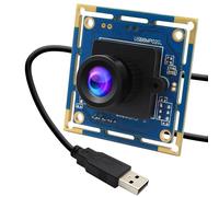 Module de caméra USB 8MP IMX179-3264x2448 HD Mini webcam avec objectif 2,1 mm, UVC Plug & Play pour imprimante 3D/machine industrielle/robot, compatible avec Windows/Linux/Mac/Android