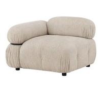 Module de Canapé d'Angle Droit "Mika" 95cm Beige Beige