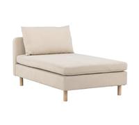 Module de Canapé Méridienne "Zero" 152cm Beige