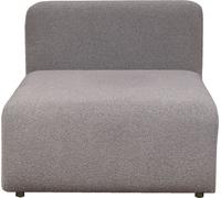 Module de canapé 'Suldal' élément central 110 x 83 x 68 cm Tissu gris