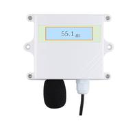 Module de capteur de bruit 30-130dB avec écran LCD modbus-rtu RS485 4-20mA 0-10V transmetteur de décibel industriel 20Hz-12.5KHz(With LCD Display,0-10V)
