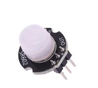 Module De Capteur De Mouvement MH-SR602, Kit De Capteur Infrarouge Pyroélectrique PIR, Support De Commutateur Sensoriel, Compatible Avec Arduino, Bricolage Avec Objectif(1PCS)