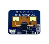 Module de Capteur de PréSence Corporelle 24G LD2410C à Ondes MilliméTriques Capteur de Commodité Multifonction Intelligent Sans Contact,A