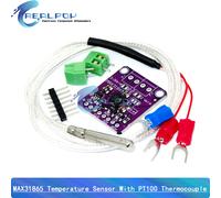 Module de capteur de température MAX31865 GY-MAX31865, Module de Conversion numérique RTD, carte électronique de bricolage PT100-PT1000 pour Arduino 1 Set