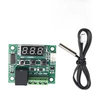 Module de capteur de thermostat numérique pour interrupteur de contrôle de température W1209 12 V, plage de -50 à 110 °C, sortie relais 20 A, contrôle marche/arrêt avec sonde étanche
