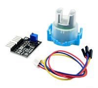 Module de capteur de turbidité 5 V CC pour test de qualité de l'eau et détection de particules suspendues dans les applications industrielles et d'appareils électroménagers