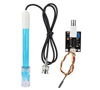Module de capteur de valeur pH liquide 0-14 Précision 0,1 pH + BNC Connect Terminal PH Electrode Kit de sonde de détection PH pour Arduino