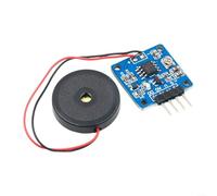 Module de capteur de vibrations piézoélectrique avec interrupteur de sortie analogique numérique, détecteur de sensibilité réglable pour Arduino pour Raspberry Pi, déclencheur de batterie électronique