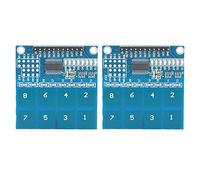 Module de capteur tactile 2PCS TTP226 Équipement électrique capacitif à 8 canaux pour la domotique