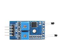 Module de capteur thermique, circuit imprimé de contrôle de température à 2 canaux, modules électroniques, petite carte ABS, taille PCB 3,2 x 1,7 cm