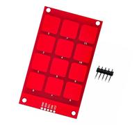 Module de capteurs tactiles capacitifs MPR121 haute sensibilité 12 touches 3,3 V Sortie logique pour microcontrôleur, clavier tactile capacitif