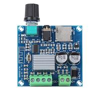 Module de carte amplificateur numérique haute puissance volume réglable double canal Bluetooth 5.0 carte mémoire entrée AUX pour systèmes audio domestiques projets de bricolage et