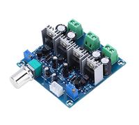 Module de Carte D'amplificateur de Puissance de Circuit Analogique de 2 Canaux 15W Haut-parleurs Stéréo Auto-protection Vert Argent