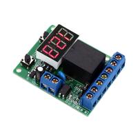 Module de carte de commande de commutateur de relais de Test de moniteur de décharge de charge de détection de tension de cc 12V