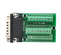 Module de carte de dérivation, adaptateur mâle DB26 D-SUB 26 broches au module de signaux de borne PCB connecteur de carte de dérivation avec tapis isolant