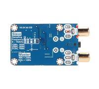 Module de Carte de I2S ADC, Modes Maître-Esclave 24 Bits 192k 96k 48k, Prise en Charge de L'entrée 3,5 Mm, Décodeur Numérique I2S ADC pour Carte de Développement