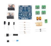 Module de carte de protection de haut-parleur, AC 12-24V régulateur de tension à double relais audio Module de carte de protection de haut-parleur DIY Kit