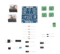Module de carte de protection de haut-parleur Kit de bricolage Régulateur de tension à double relais à courant élevé avec retard de mise sous tension Protection CC pour système