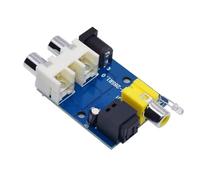 Module de carte décodeur 24 bits, 192 kHz, panneau d'entrée et de sortie en fibre pour système audiophiles ophiles ophiles