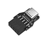 Module de Carte D'Extension USB2.0 Avant 9 Broches Vers TYPE-C Adaptateur 20 à 9 Broches Carte D'Extension USB2.0 9 Broches Vers TYPE-C Femelle A