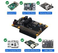 Module de chapeau de Base, pièces de sécurité pour ordinateur 3G/4G/LTE, pour Raspberry Pi/Samsung artek/Latte Panda/ASUS Tinker