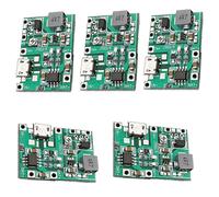 Module de charge 2 A 18650 - Batterie Li-ion 3,7 V à 5 V 9 V - 5 pièces