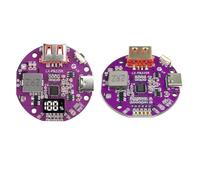 Module de charge rapide USB-C PD/QC bidirectionnel 22,5 W pour banques d'alimentation à faire soi-même, circuit imprimé haute efficacité sans GaN avec prise en charge PPS/VOOC/Dash, violet