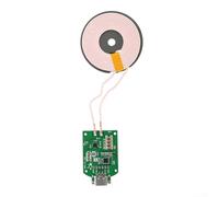 Module de charge sans fil 15 W prenant en charge l'entrée DC5 V 9 V 12 V et doté d'un port de type C pour des solutions de charge sans fil