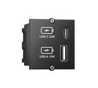 Module de charge USB A et C Bachmann 917.227, USB A + USB C