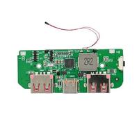 Module de chargeurs Rapides 22, 5 W avec écran Couleur QC20W Double Port USB Type C pour Carte Powerbanks Double USB Type C Chargers Board