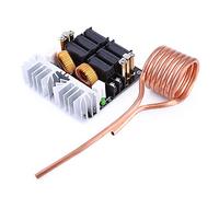 Module de Chauffage par Induction 1000w, Chauffage par Induction ZVS Chauffage à induction basse tension Ensemble de Bobines à Mini-canaux Module de contrôle d'alimentation en Laiton
