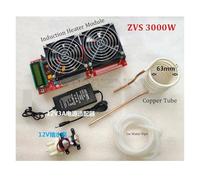 Module de chauffage par Induction haute fréquence 3000W 55a ZVS, pilote Flyback, bonne Dissipation thermique, bobine, pompe, adaptateur secteur Multifonction