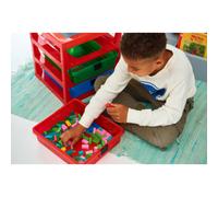 Module de classement 3-DRAWER STORAGE RACK, gris