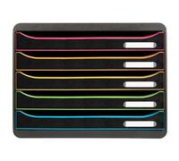 Module de classement Big Box Plus horizon 5 tiroirs Glossy - Noir/arlequin