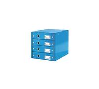 Module de classement Click&Store Wow 4 tiroirs bleu