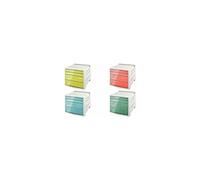 Esselte - Bloc de Classement à 4 Tiroirs, Rangement pour Documents & Fournitures, Maison / Bureau, Motif Texturé, Gamme Colour'Breeze, Bleu, 626284