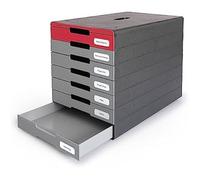 Durable IDEALBOX PRO 7 776303 Caisson à tiroirs anthracite DIN A4, DIN C4 Nombre de tiroirs: 7