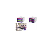 CEP Bloc de Classement 8 Tiroirs Multicolores 398 HM Happy Multicolore