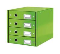 Module De Classement Leitz Click&store Wow 4 Tiroirs Vert