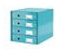 Module de classement Leitz Click&Store Wow 4 tiroirs vert menthe Vert G
