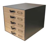 Module de classement - OXFORD - Savana - 5 tiroirs - carton recyclé - A4