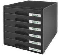 Module de classement Plus, 6 tiroirs, noir